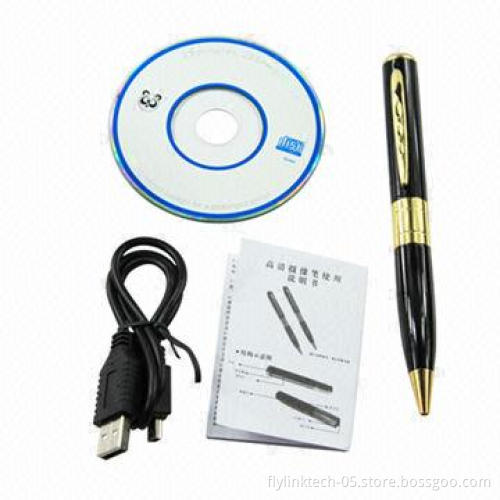 Spy Pen DVR with 1,280 x 960 Pixels Resolution, Motion Detection and Audio/Video Recorder